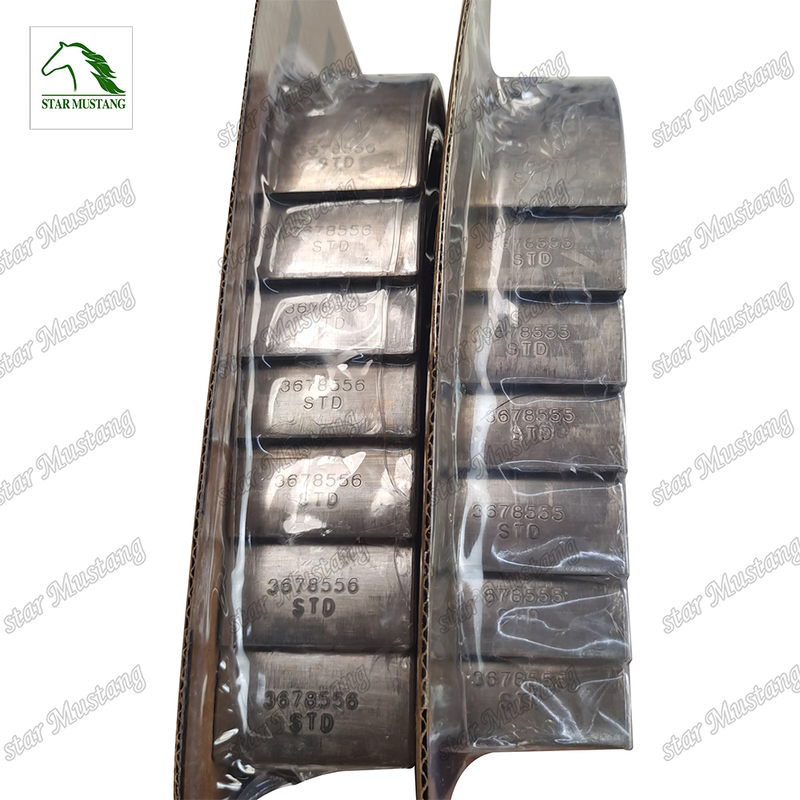 یاتاقان های اصلی و شاتون STD برای موتور QSX15 3678555 3678556 برای قطعات یدکی موتور کامینز